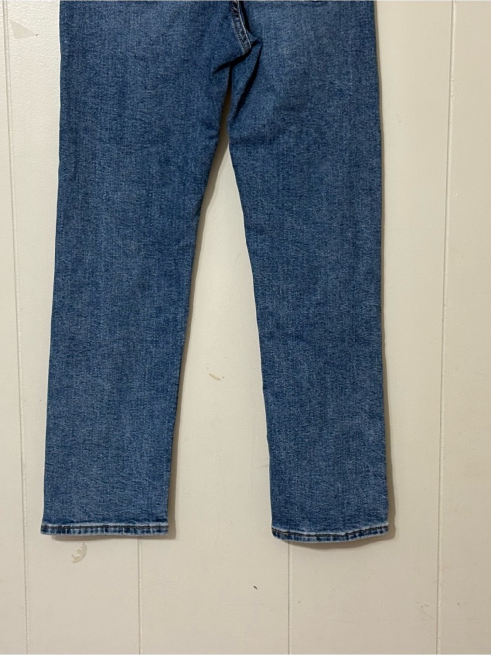 Levi’s Wedgie Straight Jeans Size 26 High Rise Vintage Blue Straight Leg Denim - Picture 9 of 10